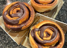 Onsdagsnegle - mørk glasur