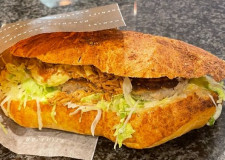 Frikadelle sandwich m. remoulade